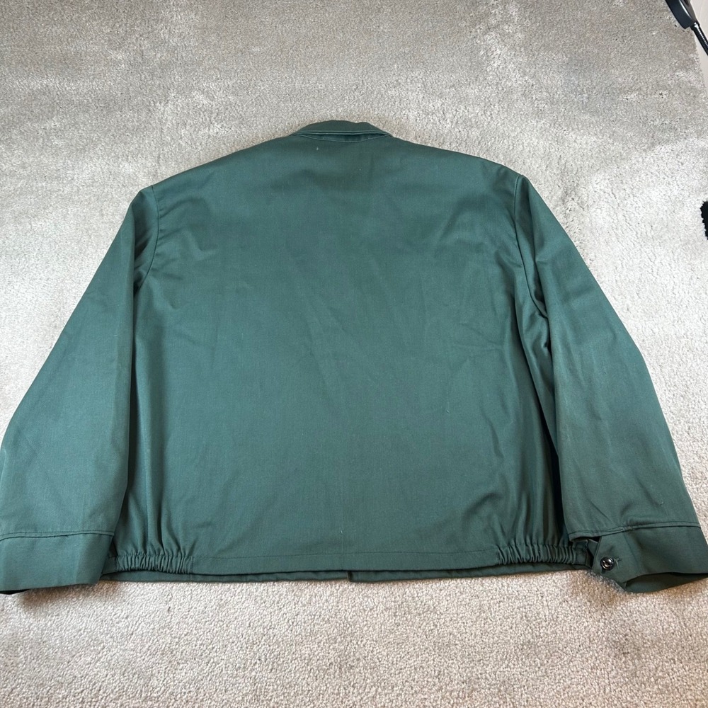 True Vintage 60s Big Mac Penn Prest Work Jacket Men's XL Green Full Zip Workwear - Picture 7 of 16